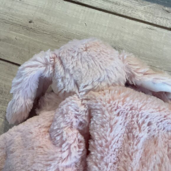 Manhattan Kids Pink Bunny Rabbit Lovey Soft Plush Baby Security Blanket - Picture 4 of 12